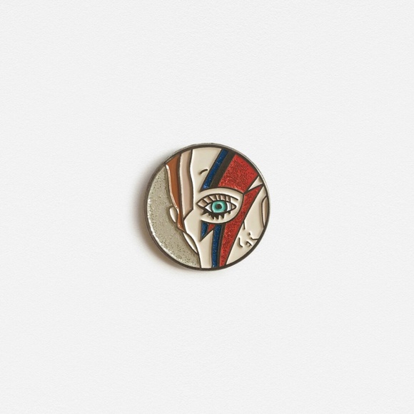 Jewelry - Ziggy Stardust Enamel Pin